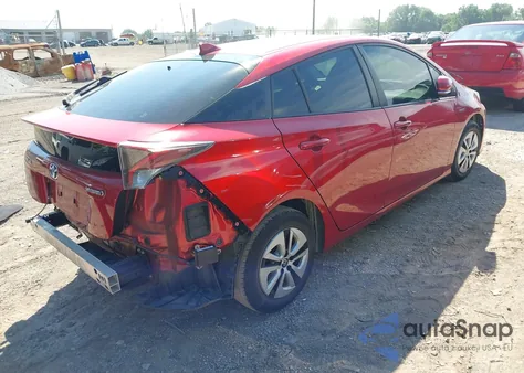 2018 Toyota Prius Two from USA, damaged, VIN JTDKBRFU1J3593207
